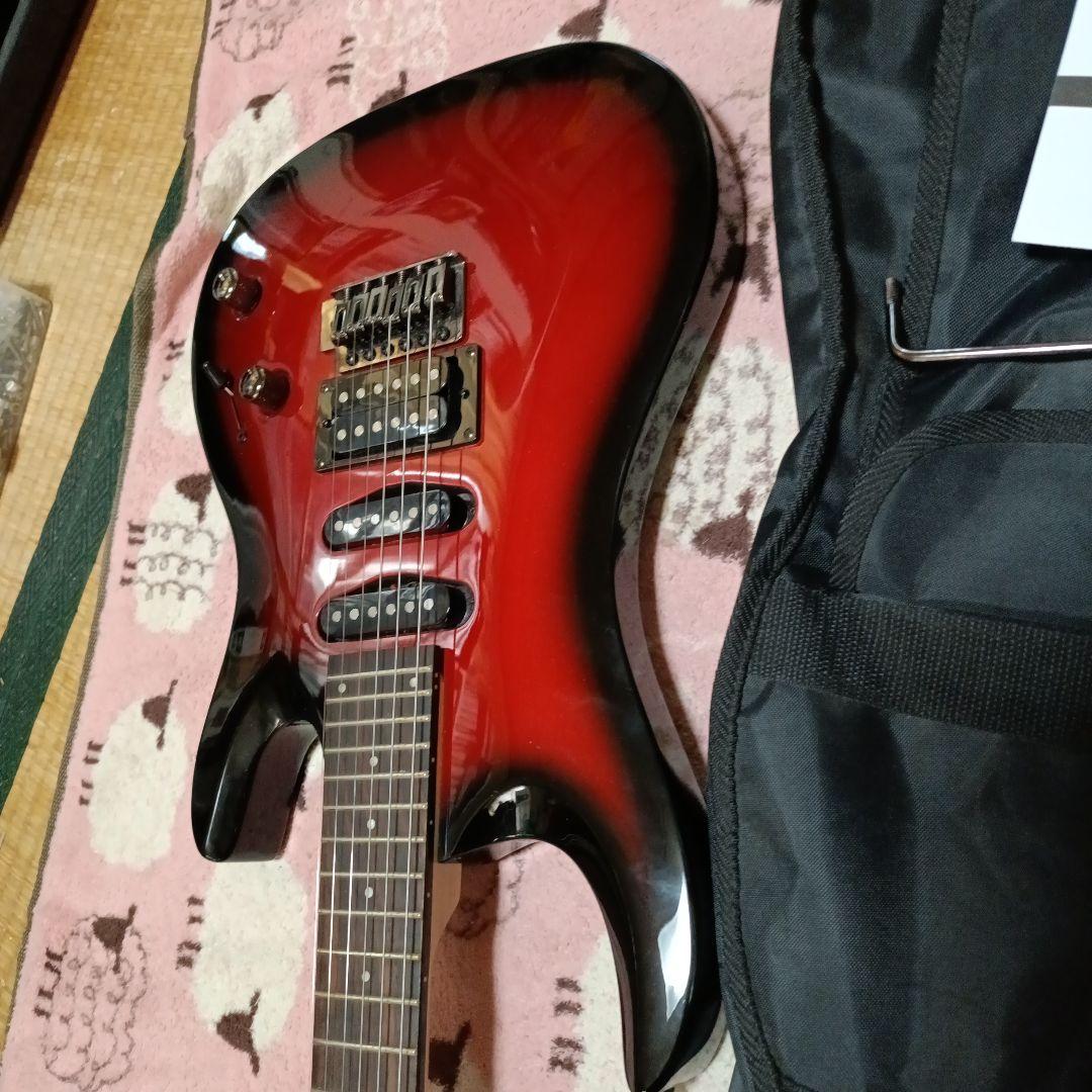 Aria Pro II MAC-series レッド エレキギター