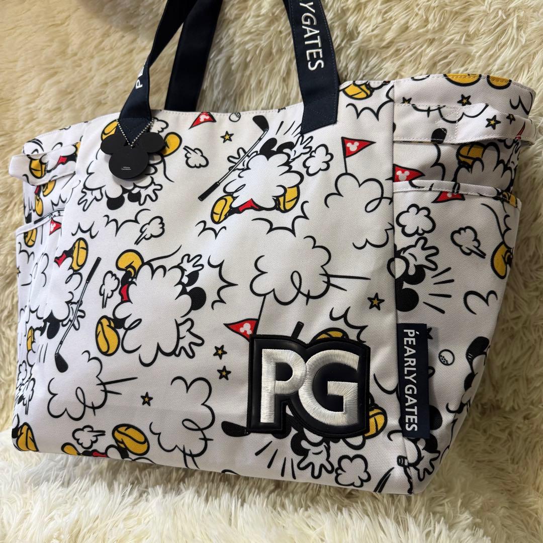 美品　パーリーゲイツ　ミッキーマウス　コラボ　ロッカーバッグ