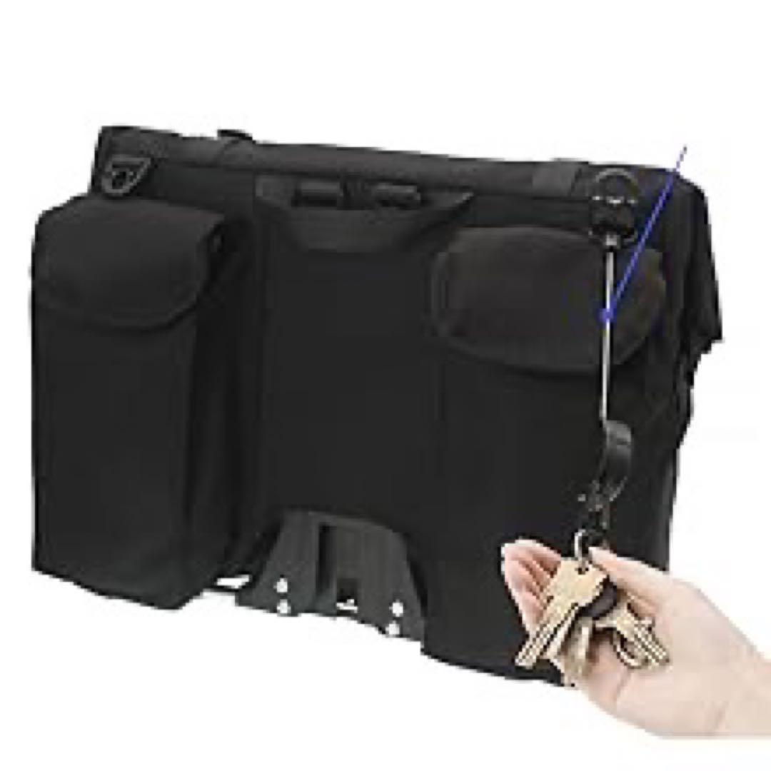 Brompton用 TWTOPSEロールトップTバッグ ブラック27.5ℓ