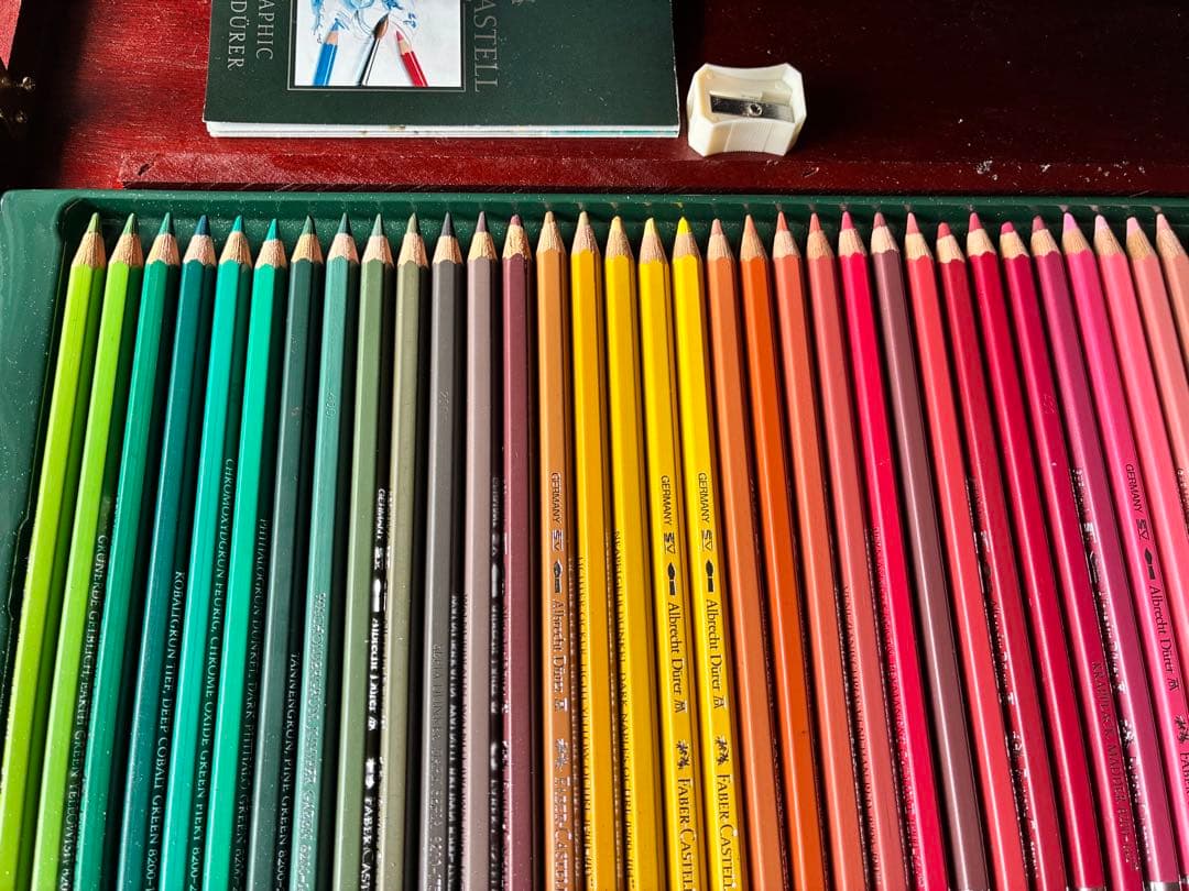 美品Faber-Castell 水彩色鉛筆 100本セット