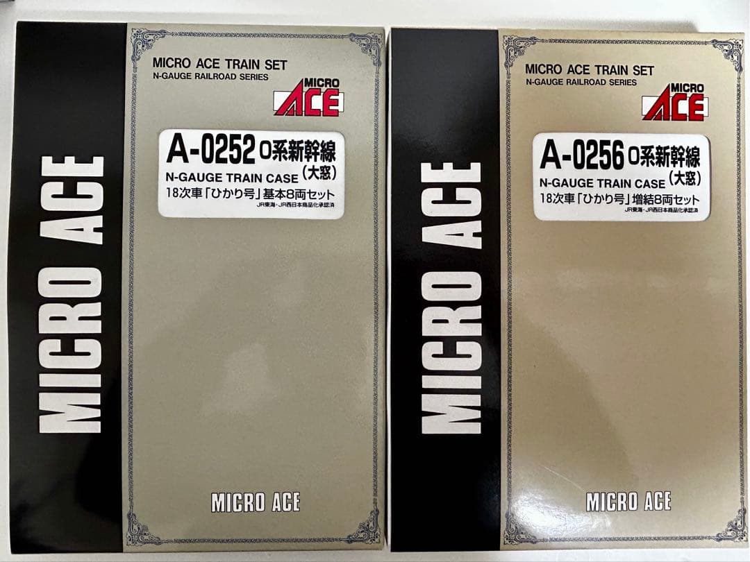 マイクロエース 東海道・山陽新幹線 0系新幹線（大窓）18次車「ひかり号」16両