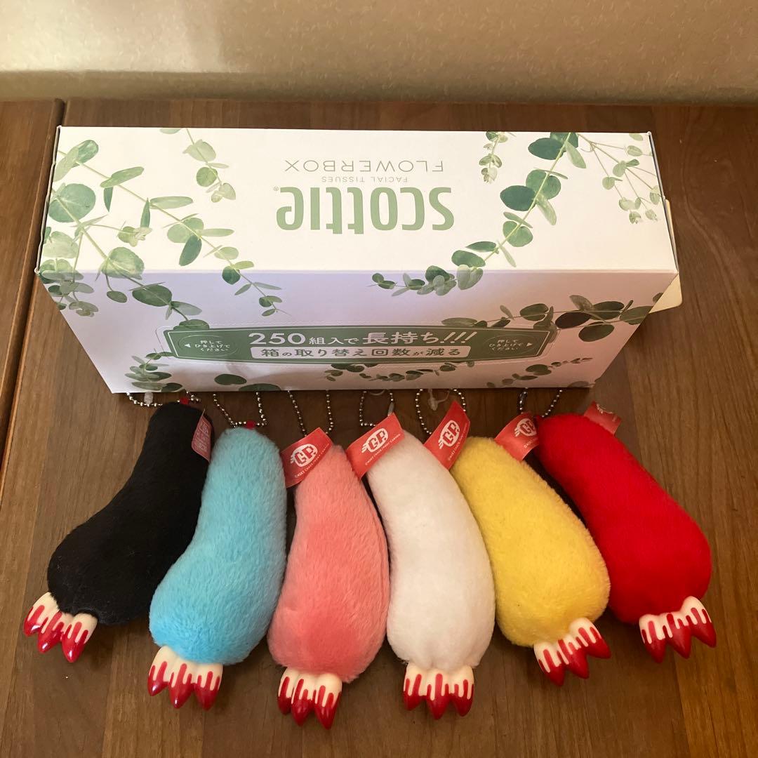 腕グルーミー キーホルダー(ふつうサイズ)全種セット