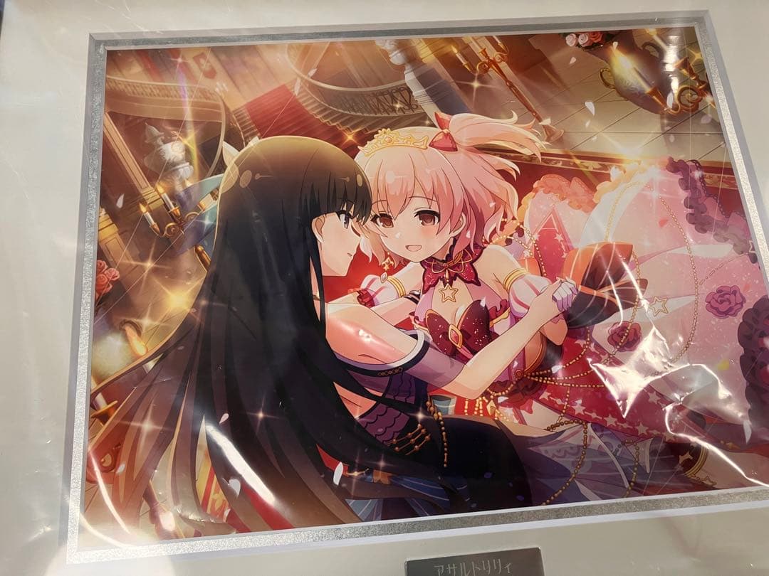 未使用品 アサルトリリィ ラスバレ 梨璃 夢結 複製原画 マルイ通販限定