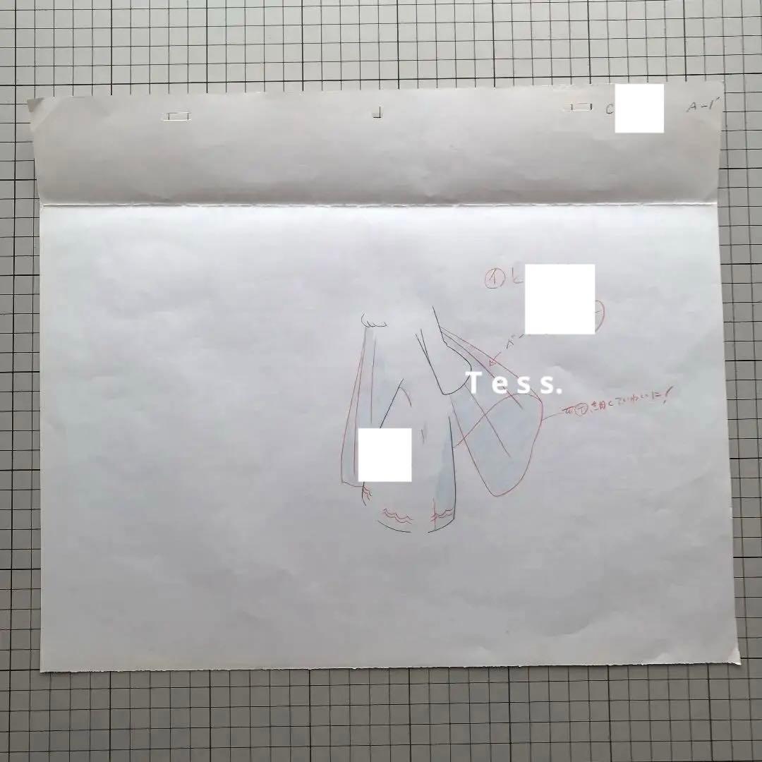 【直筆原画】カリオストロの城 3枚 宮崎駿 ルパン クラリス カリ城 ジブリ