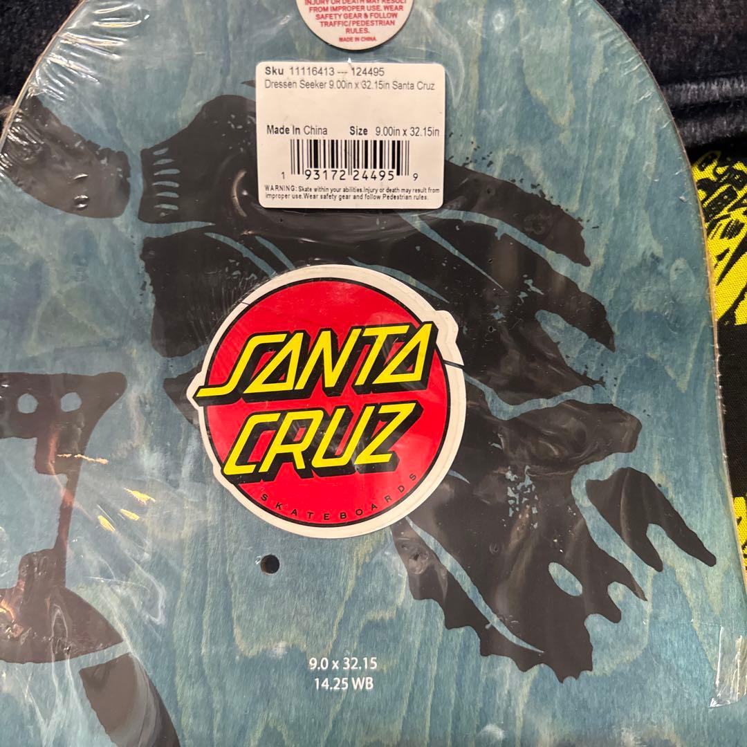 Santa Cruz Eric Dressen Seeker スケボーデッキ9㌅