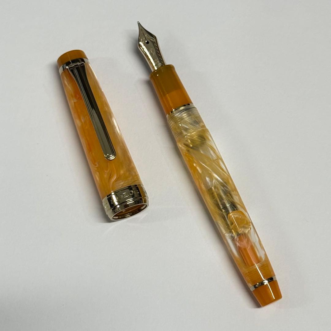 SAILOR セーラー VEILIO ヴェイリオ 万年筆 オレンジ 中字