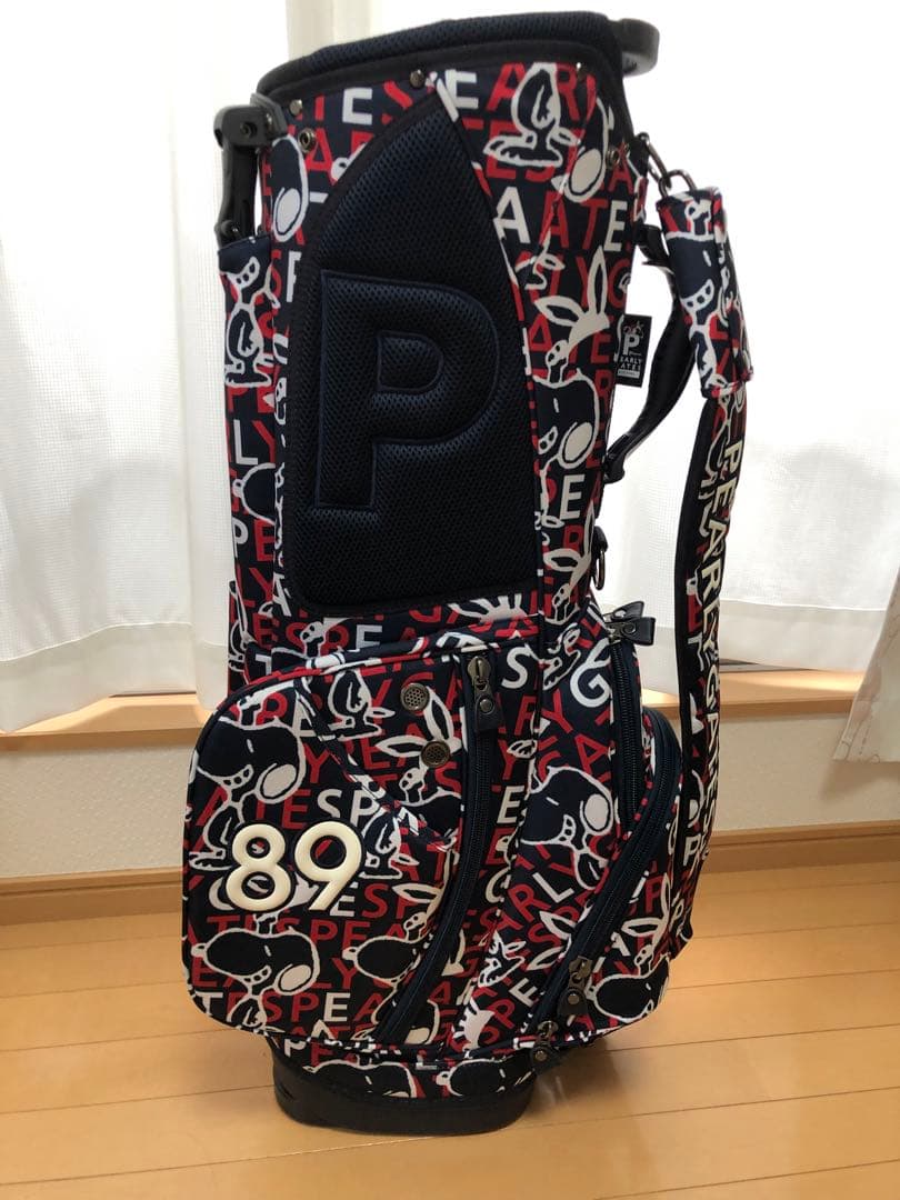 美品 PEARLY GATES SNOOPY コラボ ゴルフバッグ