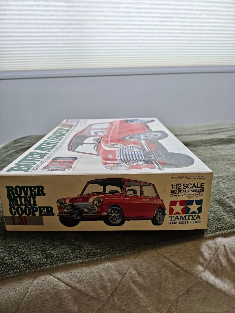 タミヤ　1/12 ローバーミニクーパー1.3i ビッグスケールシリーズ