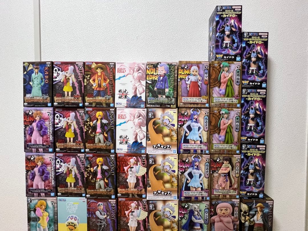 未開封 ワンピースフィギュア 57個 まとめ売り DXF ONE PIECE