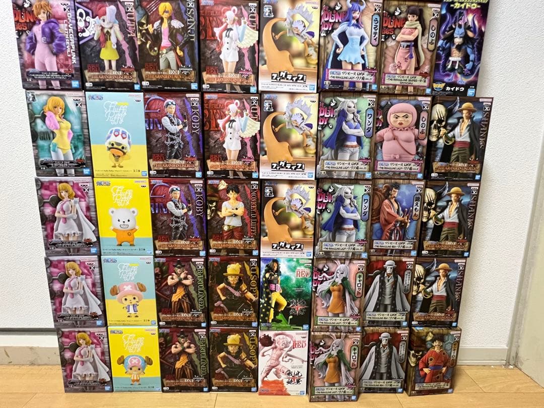 未開封 ワンピースフィギュア 57個 まとめ売り DXF ONE PIECE