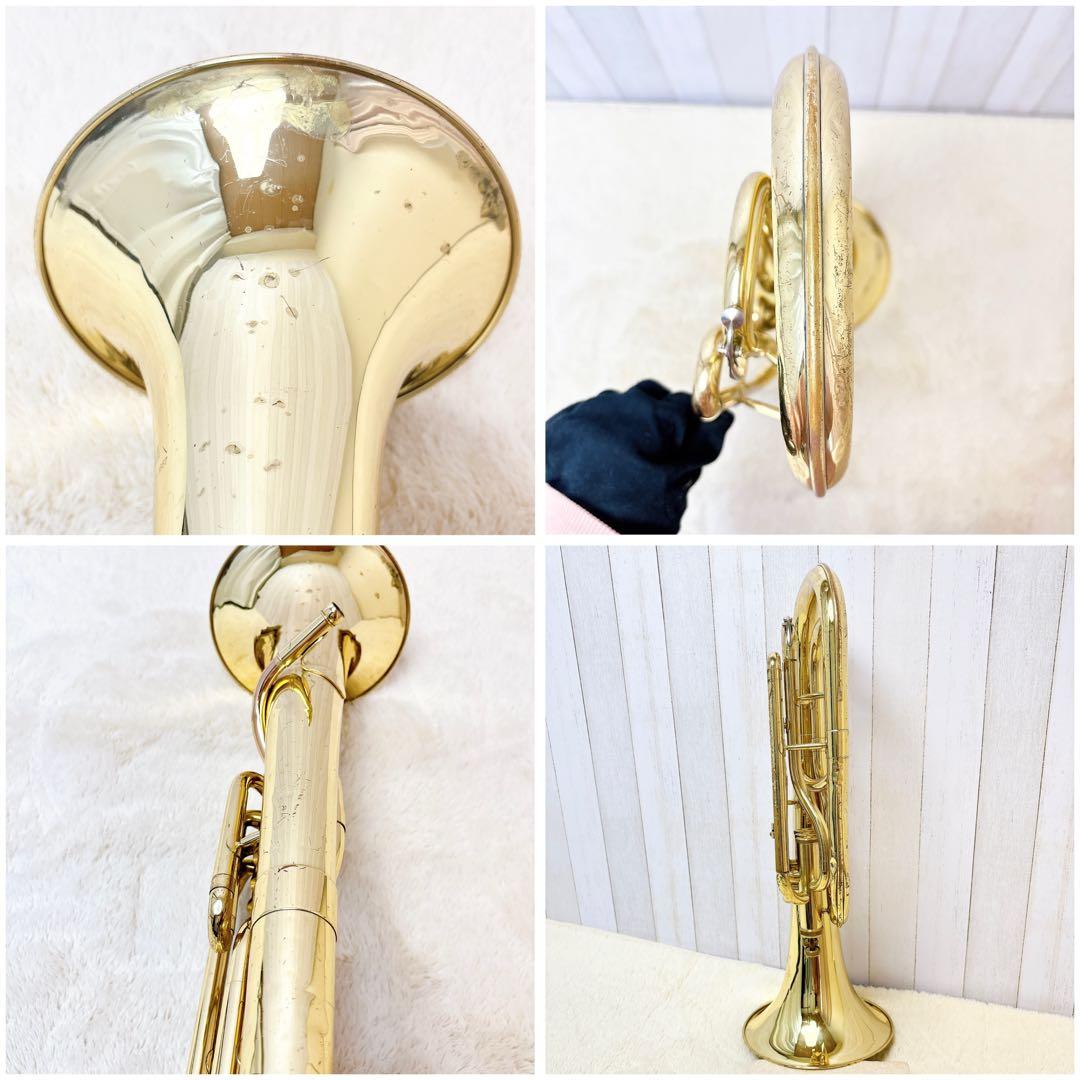 YAMAHA ヤマハ YBH-201 B♭ バリトンホルン マウスピース付き