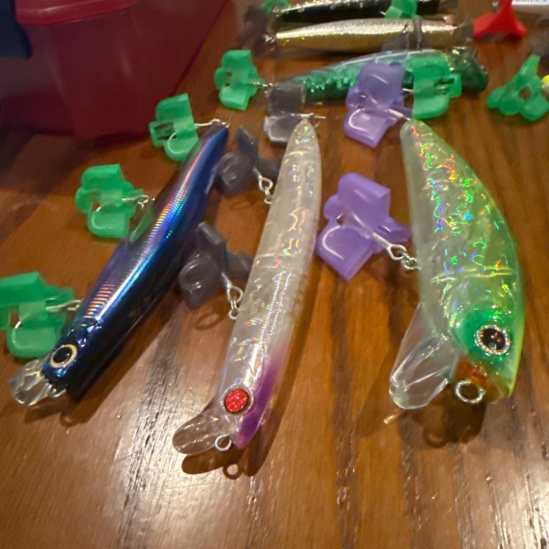 カゲロウ124ウェイキーブー112ガボッツなどルアー19点！引退品！早いもの勝ち