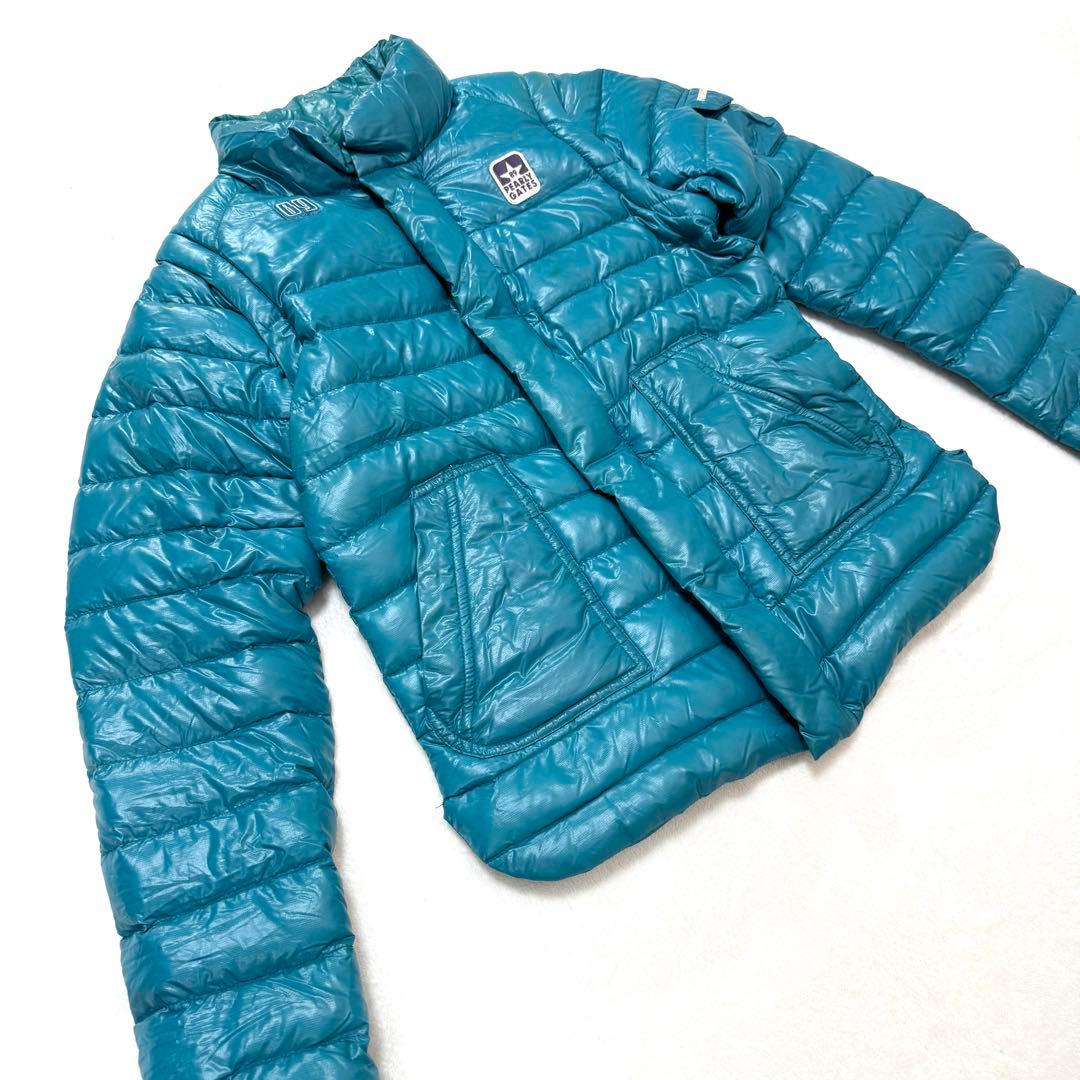 PEARLY GATES 軽量ダウンジャケット レディースS ゴルフ 2way