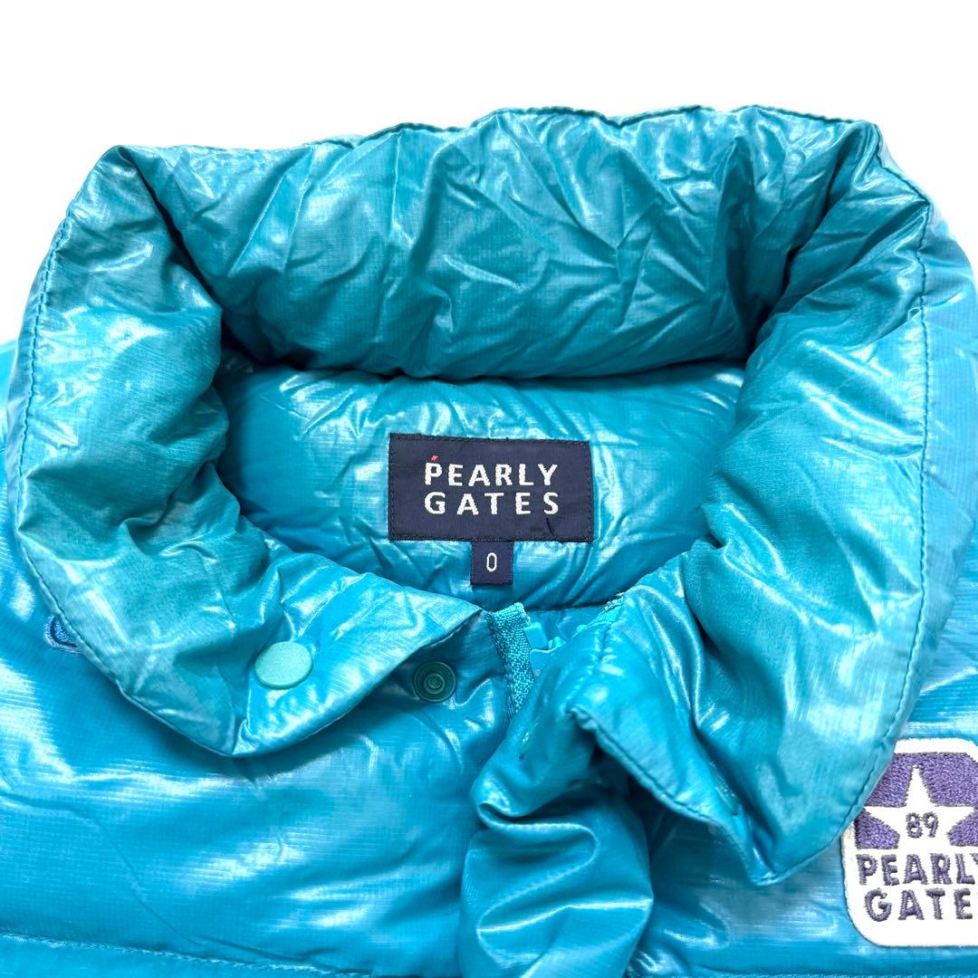 PEARLY GATES 軽量ダウンジャケット レディースS ゴルフ 2way