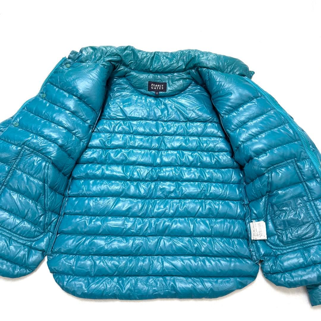 PEARLY GATES 軽量ダウンジャケット レディースS ゴルフ 2way