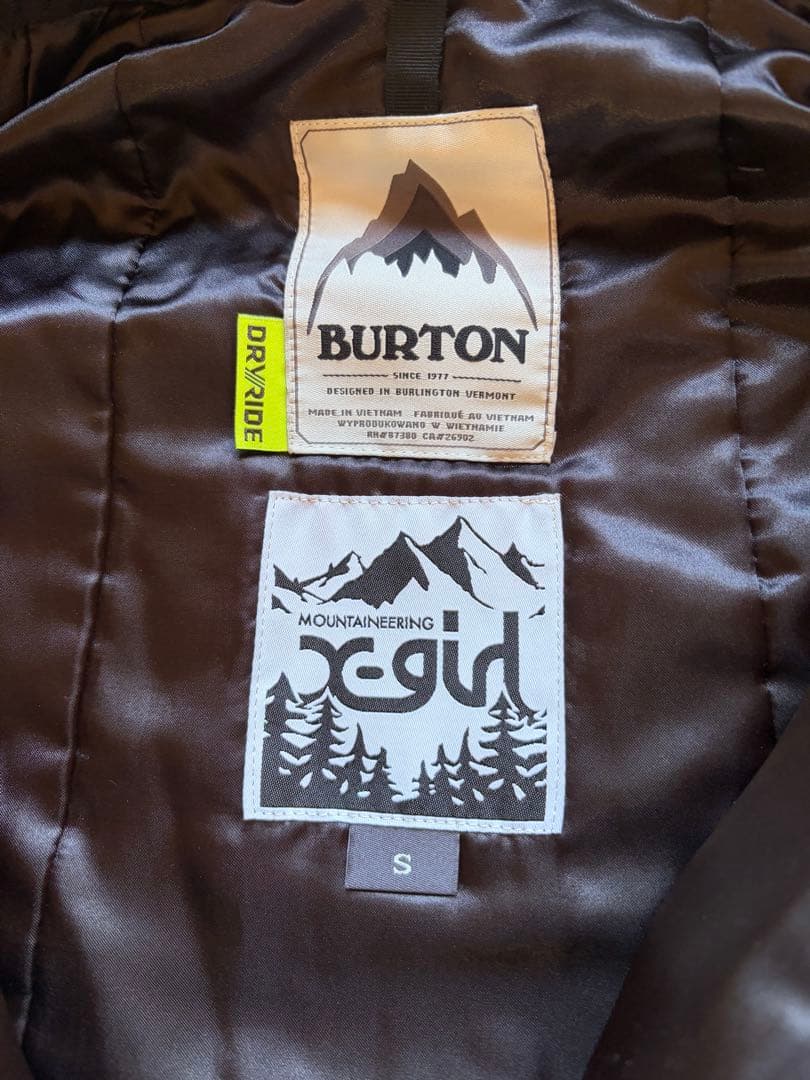 BURTON X-girlコラボ スノーボードウェア