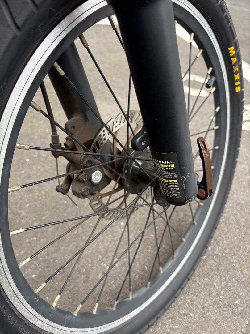 MATE 折りたたみ電動アシスト自転車 ブラック