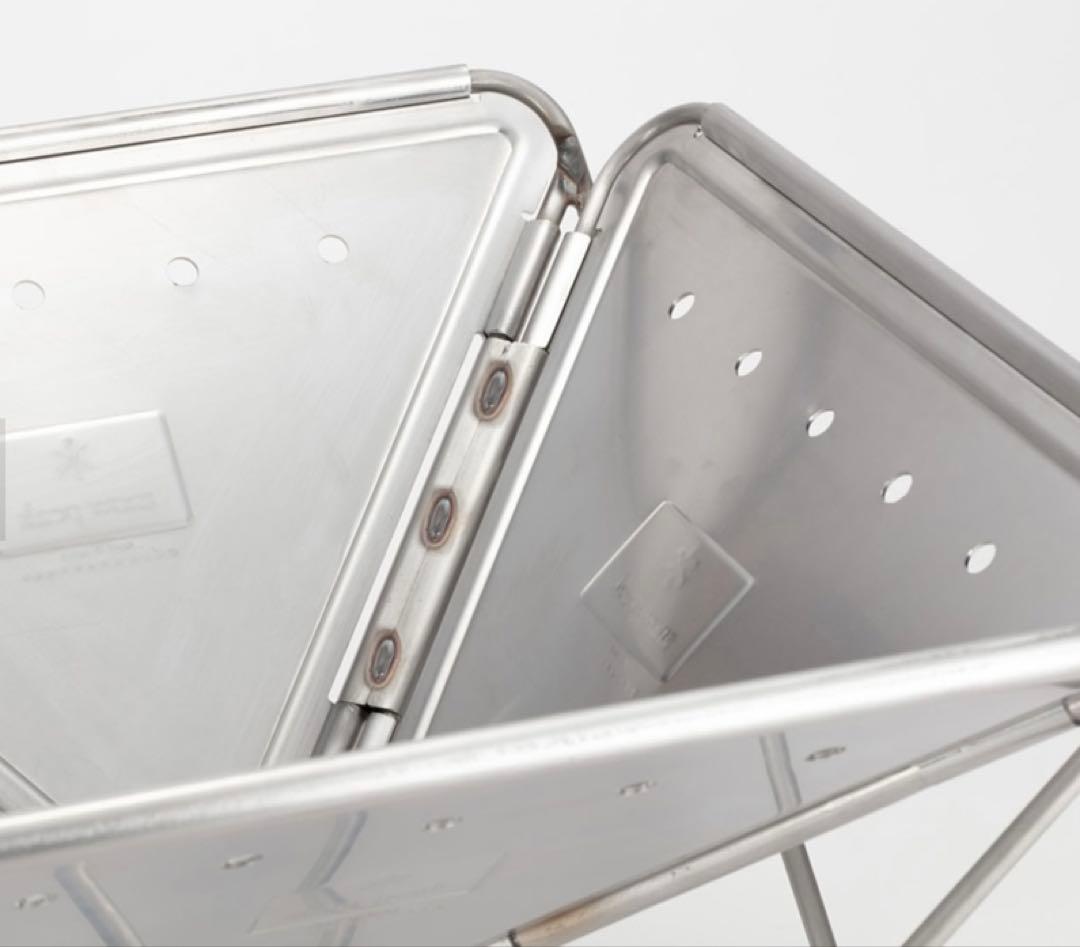 【新品未開封】 peak 焚き火台 三角形Ｌ（3〜4人用）