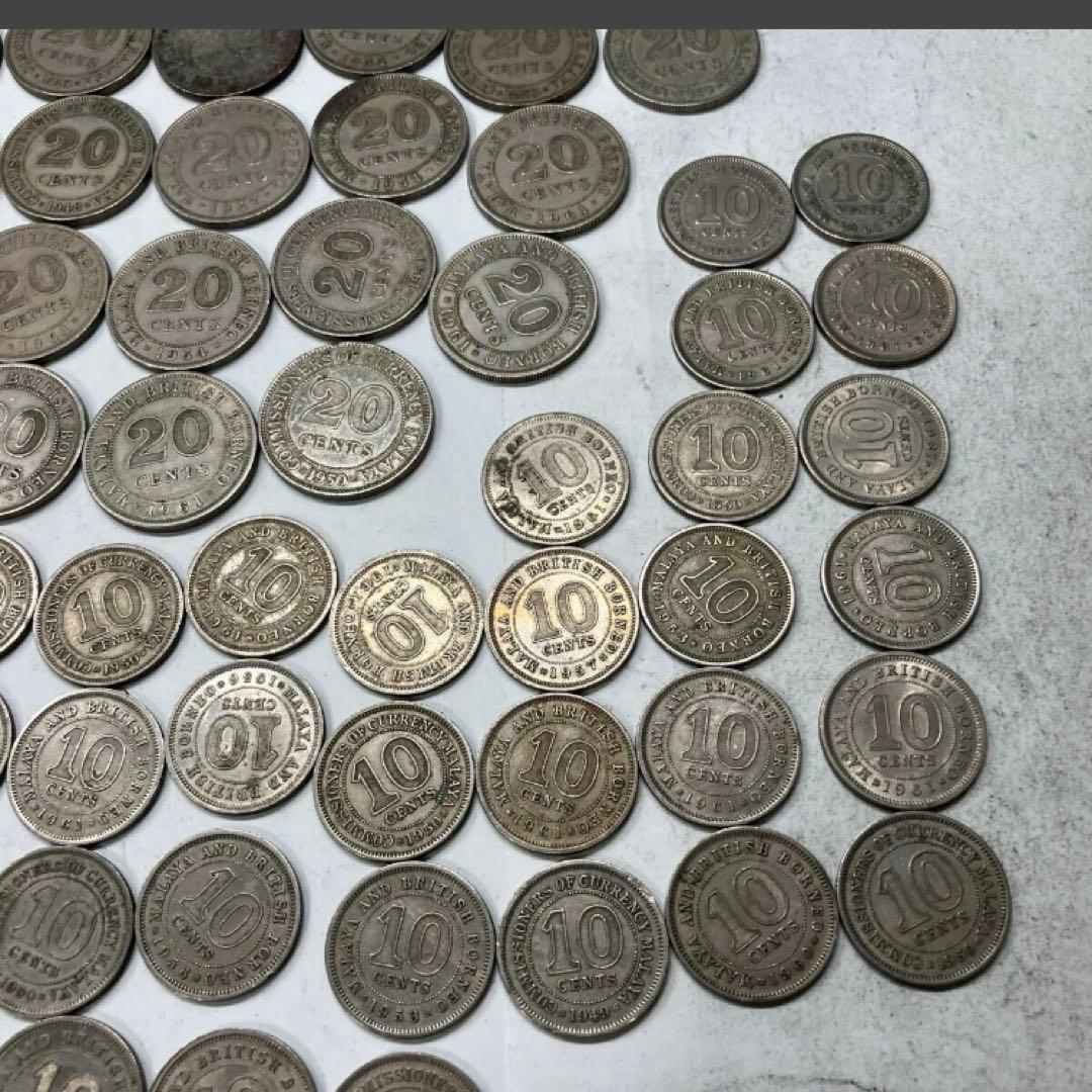 イギリス領　海峡植民地　マラヤ　ボルネオ　ジョージ　エリザベス　まとめ売り