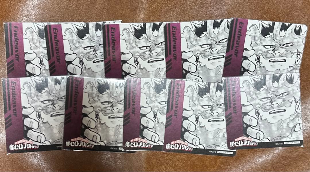 東京タワー エンデヴァー 轟炎司 コースター 僕のヒーローアカデミア