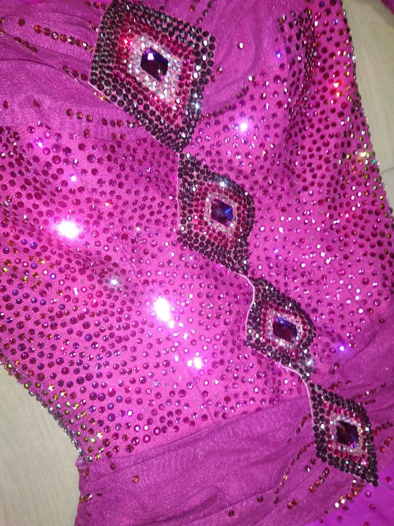 ケ*イ様 社交ダンス　チャコットドレス