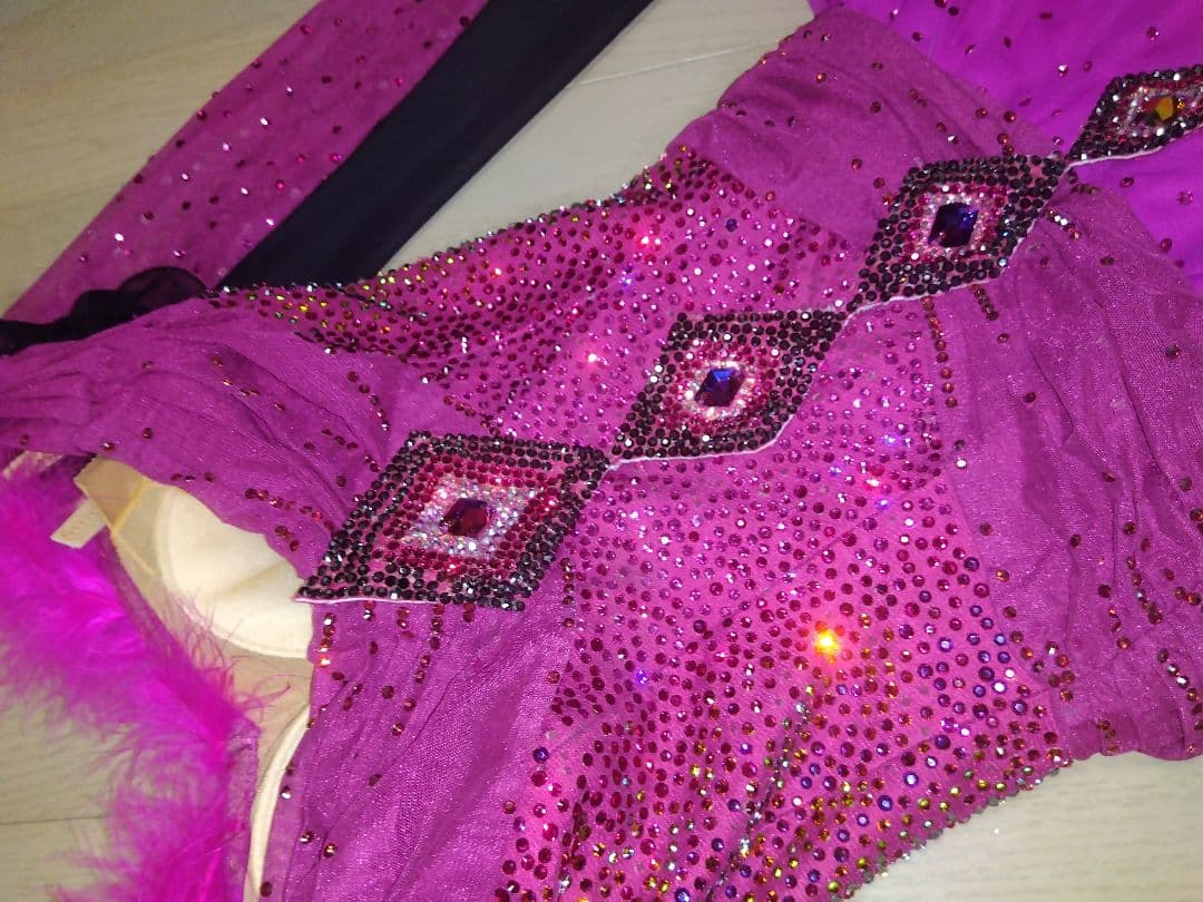 ケ*イ様 社交ダンス　チャコットドレス