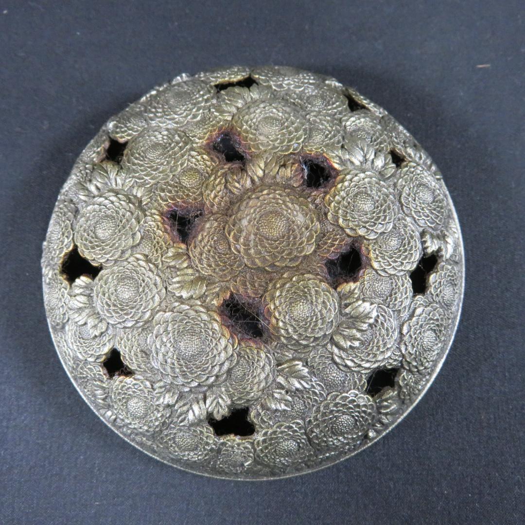 香炉 万菊 佐野宏采 使用感あり 木箱 共箱 茶道具 茶器