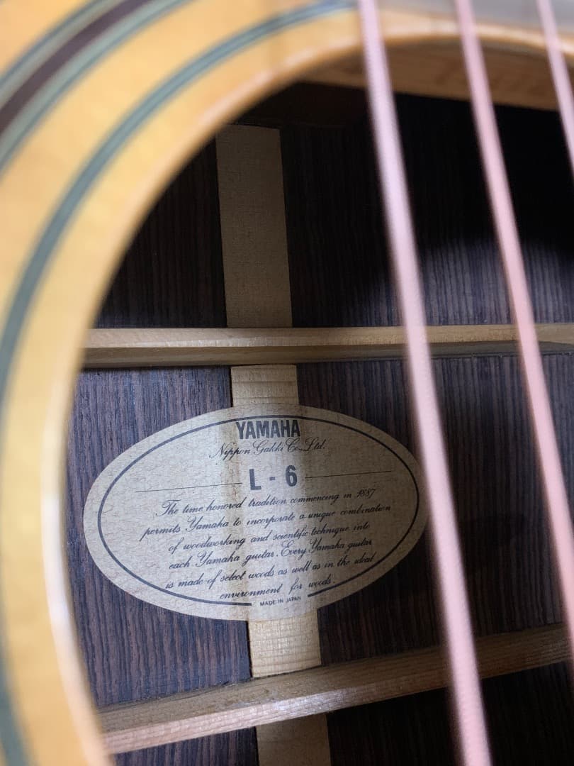 ギター Yamaha L6 (1977) Made in Japan