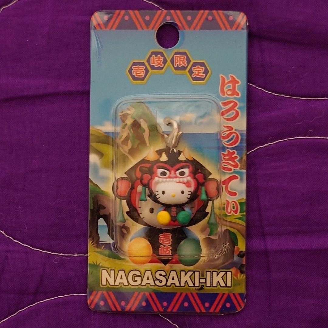 ハローキティ 長崎限定 ご当地キティ ストラップ 根付 ファスナーマスコット