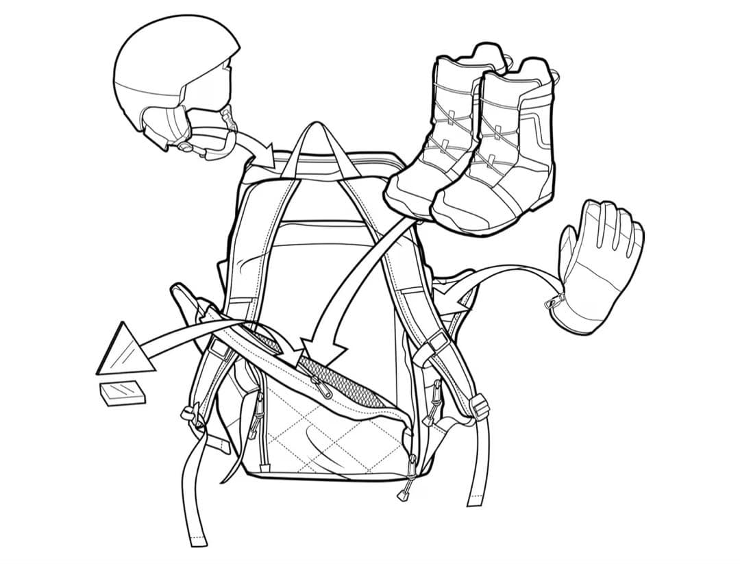 バートン　ブーツバック