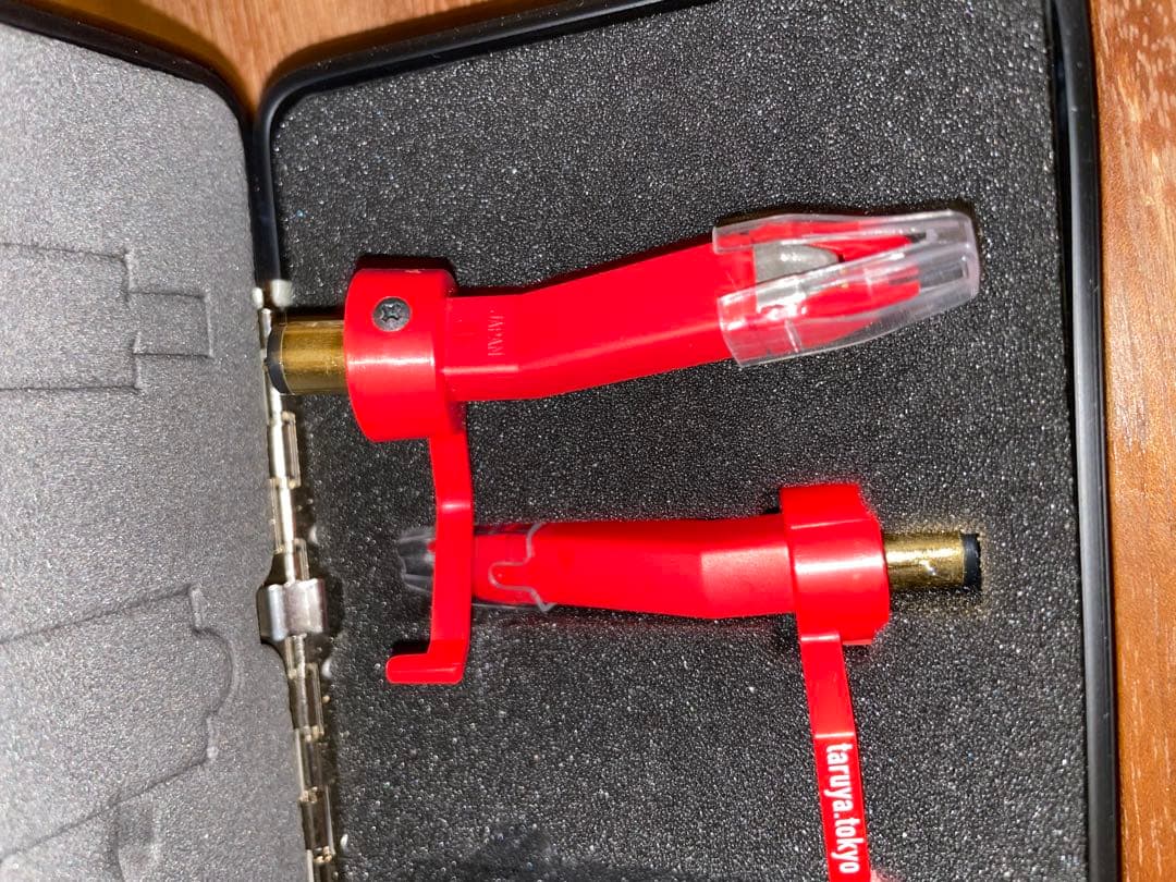 【新品未使用】樽屋 TWカートリッジ TW-01M(ケース付2本セット)/赤