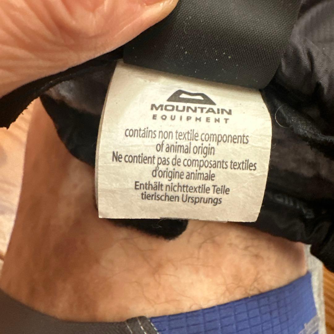 MOUNTAIN EQUIPMENT 黒　ミトングローブ　Ｌサイズ　厳冬期　冬山