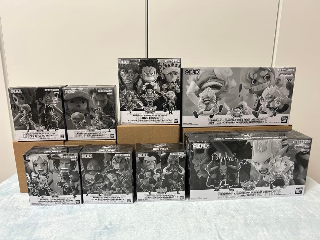 【未開封】ワールドコレクタブルフィギュア　応募者全員サービス　8セット(17体)