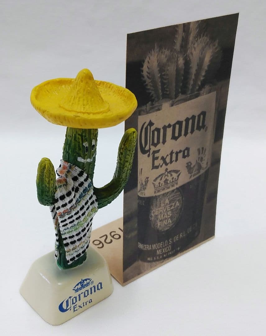 コロナビール ❤︎メキシコサボテンフィギュア創立周年記念品