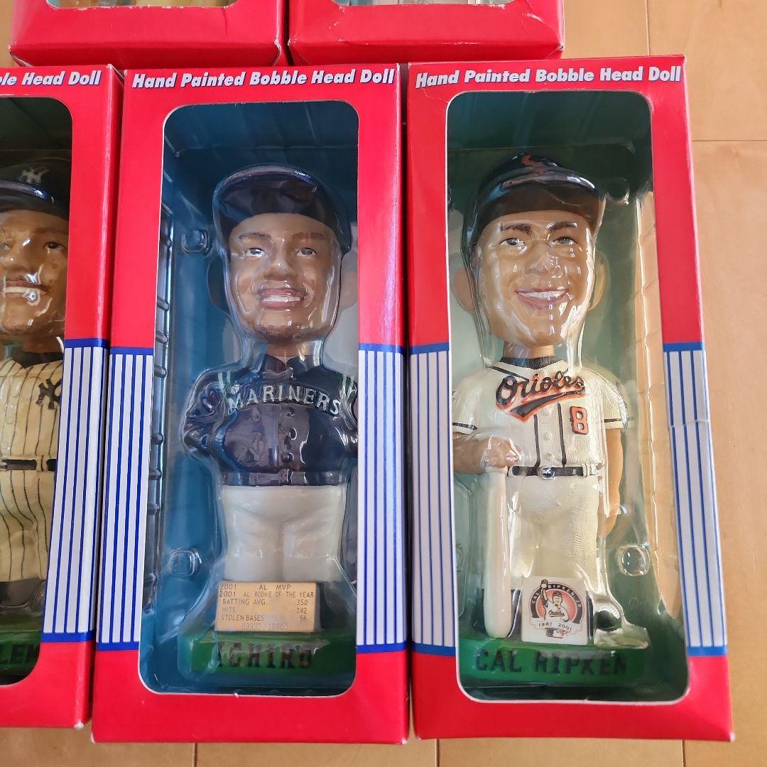 MLBバブルヘッド5体セットアレクサンダー社　イチロー　ボンズ　クレメンス