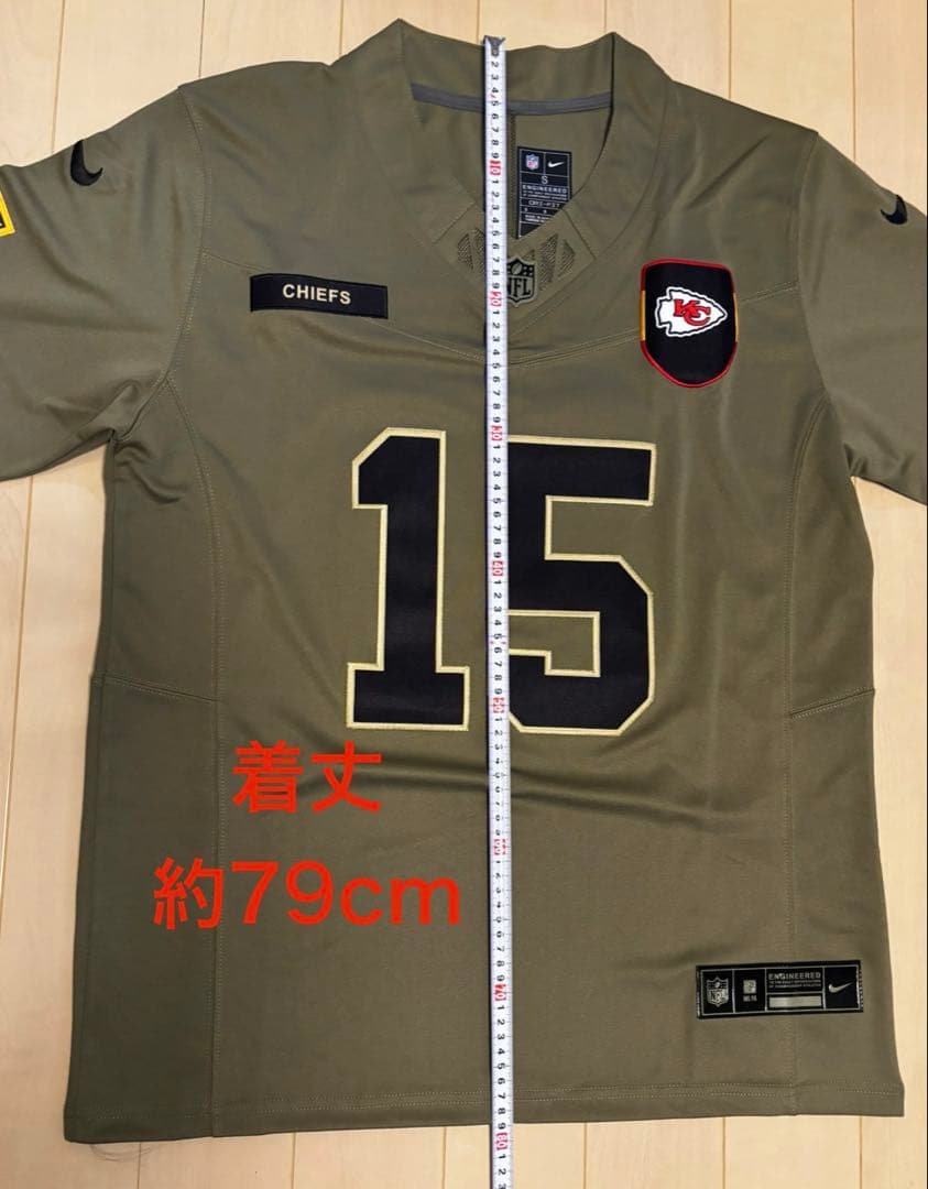 カンザスシティチーフス ジャージMAS パトリックマホームズ　希少！！