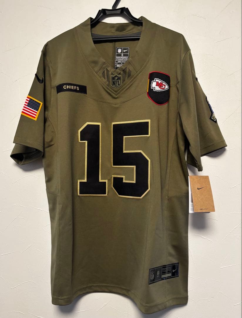 カンザスシティチーフス ジャージMAS パトリックマホームズ　希少！！