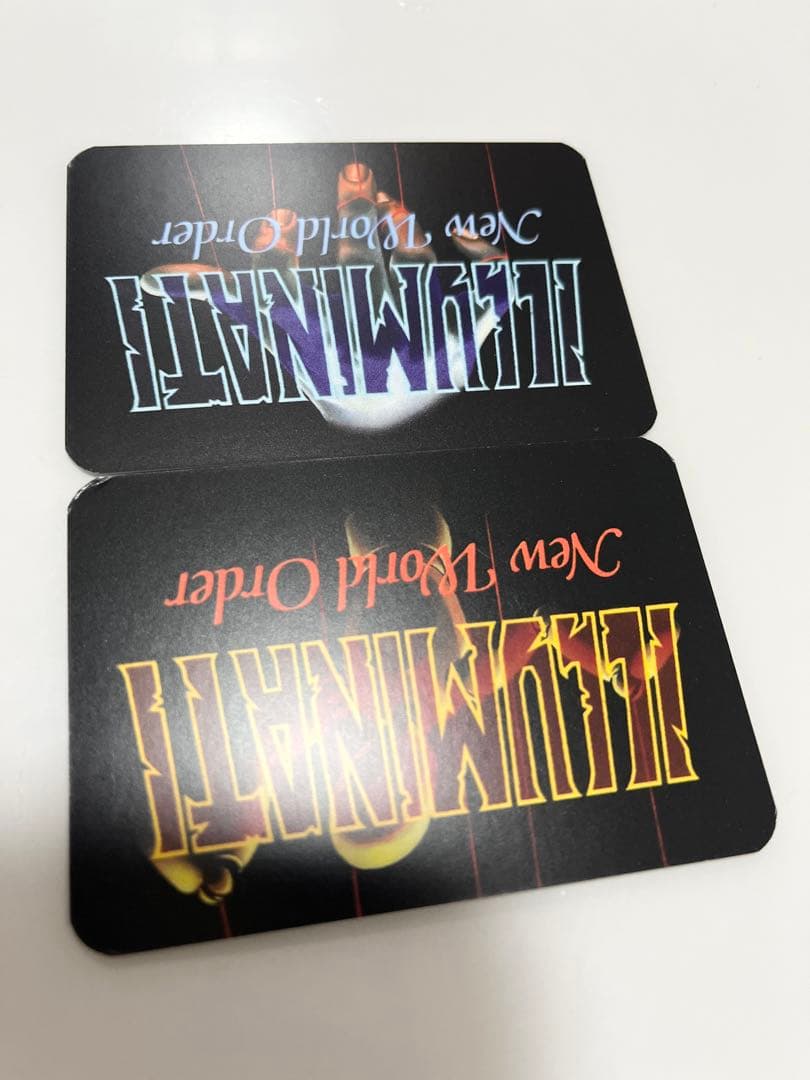 イルミナティカードAtomic Monster、NASAフリーメイソン絶版廃盤