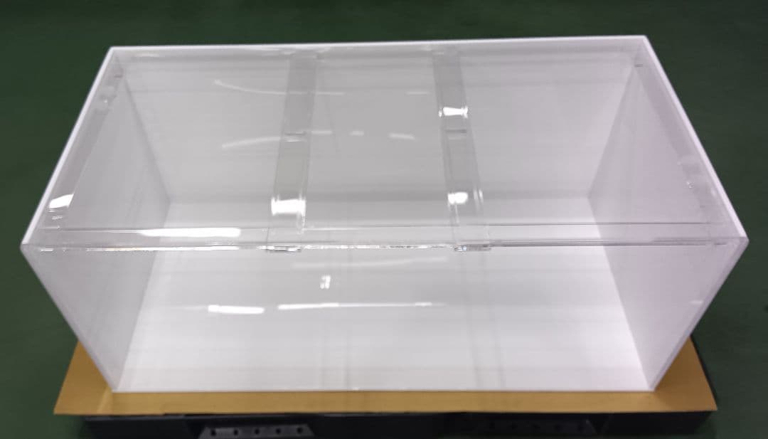 アクリル水槽 W1200 D600 H500 四面艶消白 ワンオフ 佐川急便発送