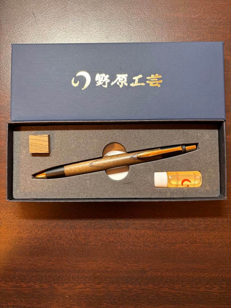 m-sha　野原工芸　シャープペンシル　旧型　神代ケヤキ