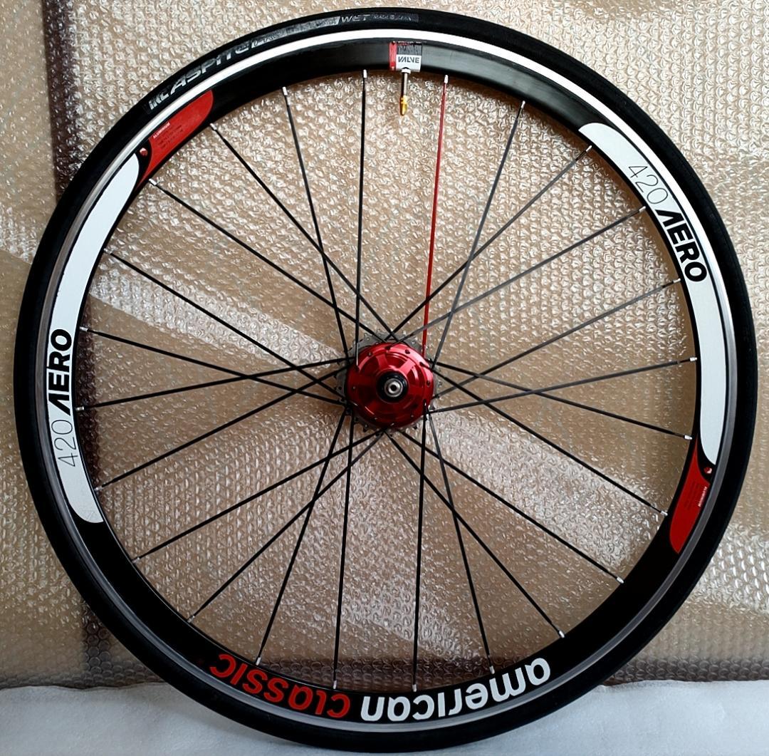 超軽量 アメリカンクラシック 10速 ホイール前後セット 自転車