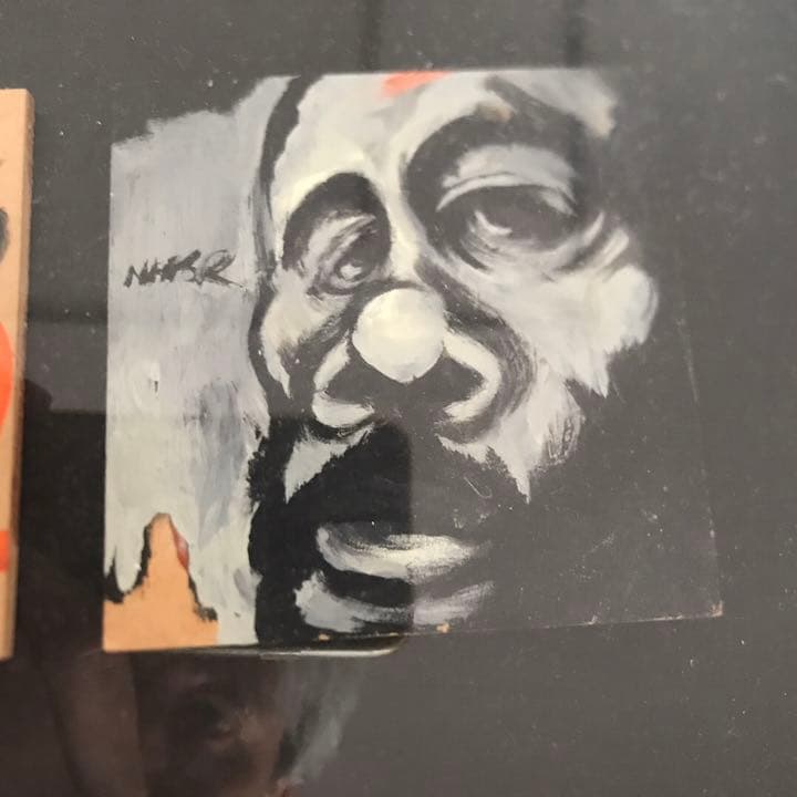 絵画(画家による手作り額縁付)