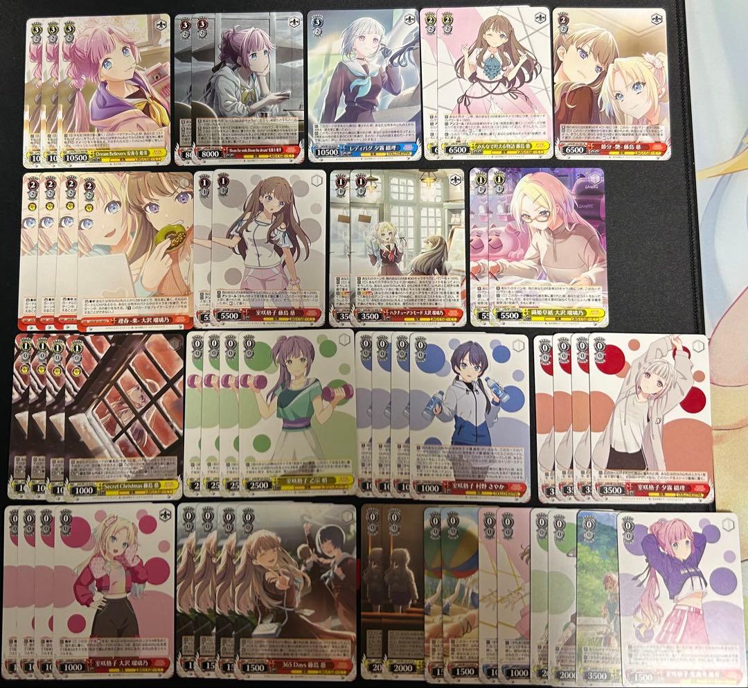 【ヴァイスシュヴァルツ】ラブライブ 蓮ノ空女学院 8電源デッキ ＋ デッキパーツ