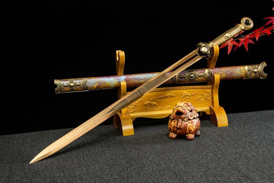 古兵器   武具　刀装具　日本刀　模造刀   居合刀  黄金聖剣