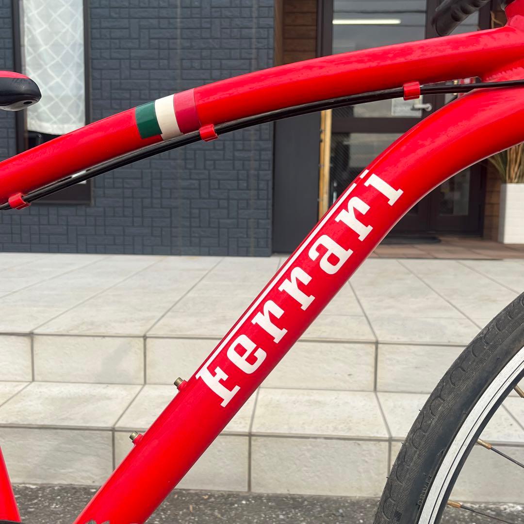 フェラーリ スポーツ自転車 27インチ　埼玉県引き渡し
