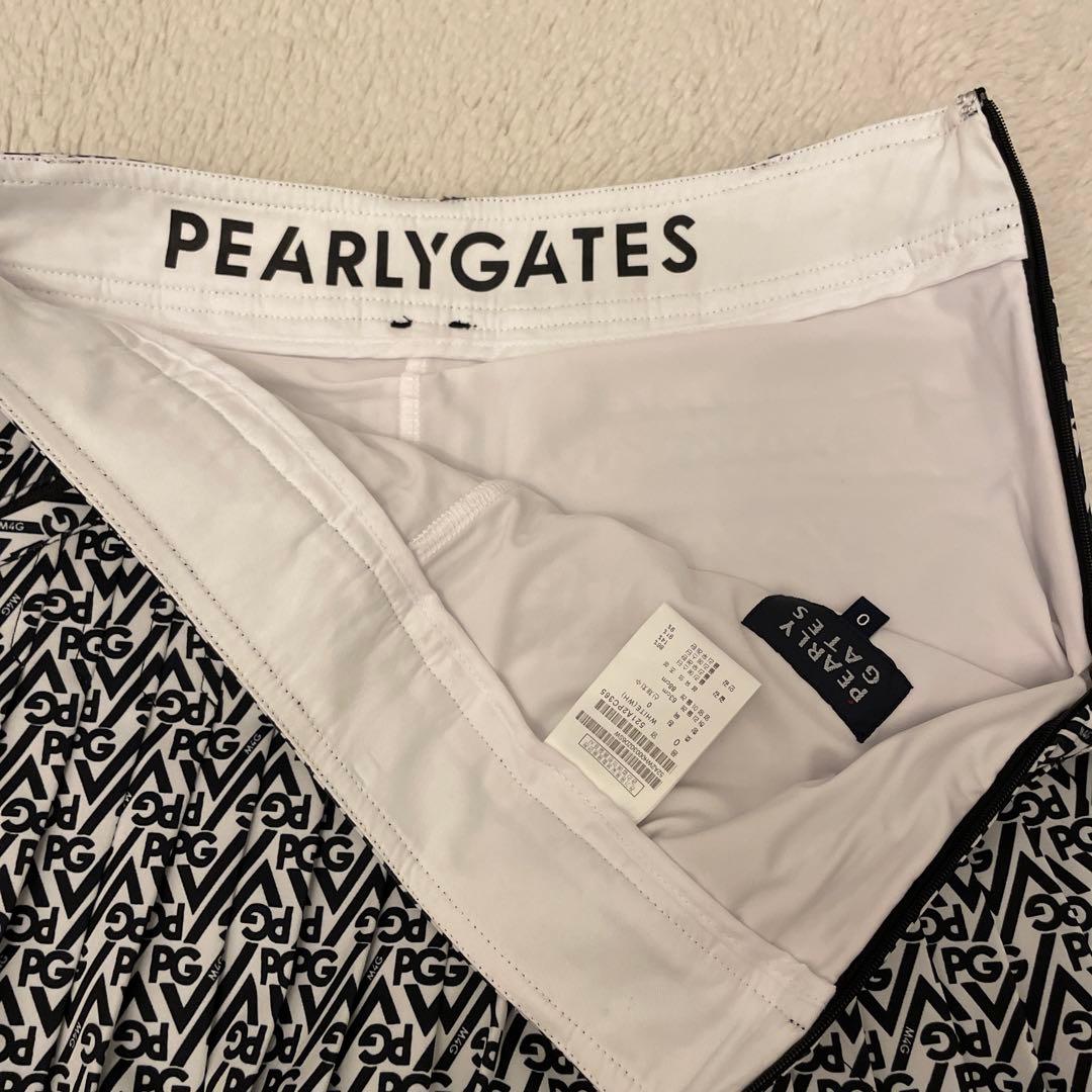 韓国パーリーゲイツ　プリーツスカート