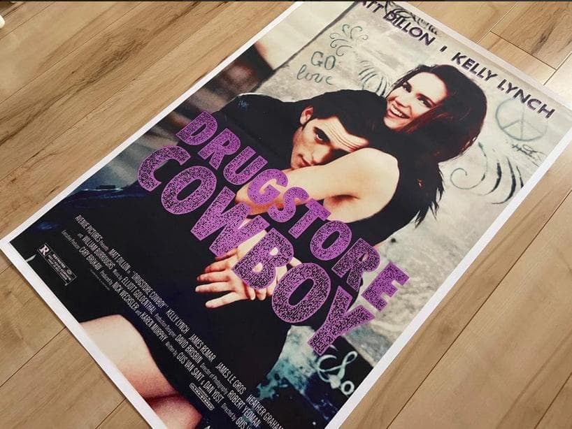 ドラッグストアカウボーイ　ポスター　映画　洋画　マットディロン　ケリーリンチ