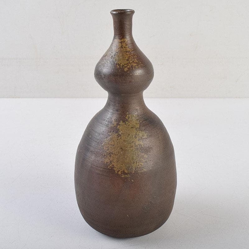 桂又三郎極め　江戸時代初期　古備前　瓢型人形徳利　V　R9511