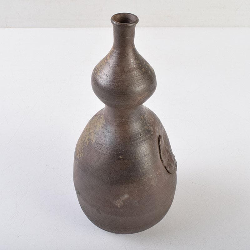 桂又三郎極め　江戸時代初期　古備前　瓢型人形徳利　V　R9511