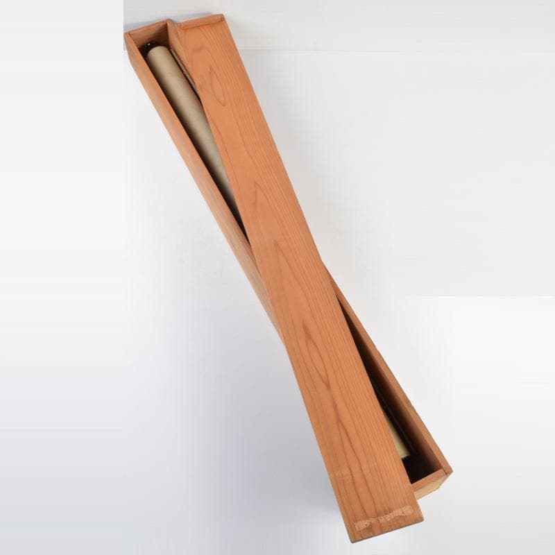 掛軸　平安　伊藤若冲作　工芸印刷　花鳥図　時代箱付　M　4649A